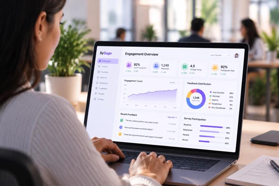 SyGage dashboard