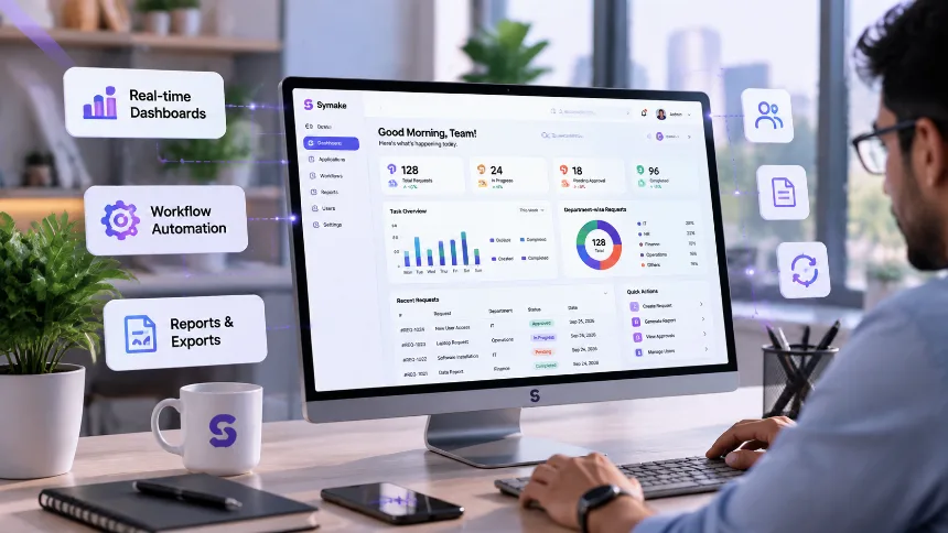 Internal business tool and dashboard interface